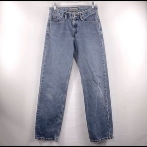 Vintage 90’s Levi’s Jeans High Waisted Silver Tab Jeans Size 29